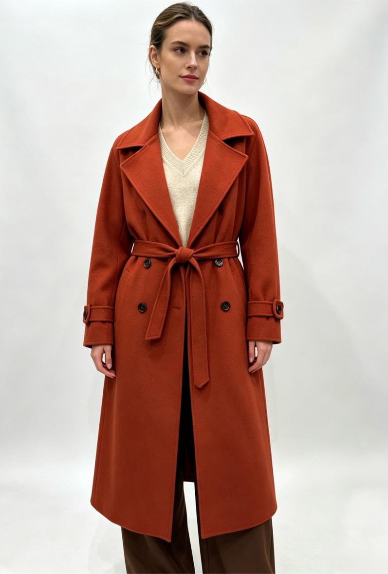 manteau trench coat avec bouton