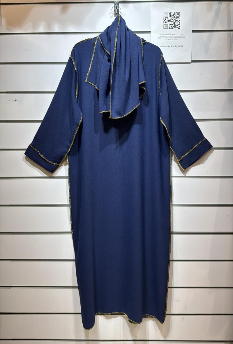 Robe Abaya Jaz foulard