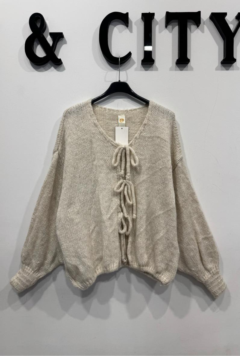 Cardigan Noeud